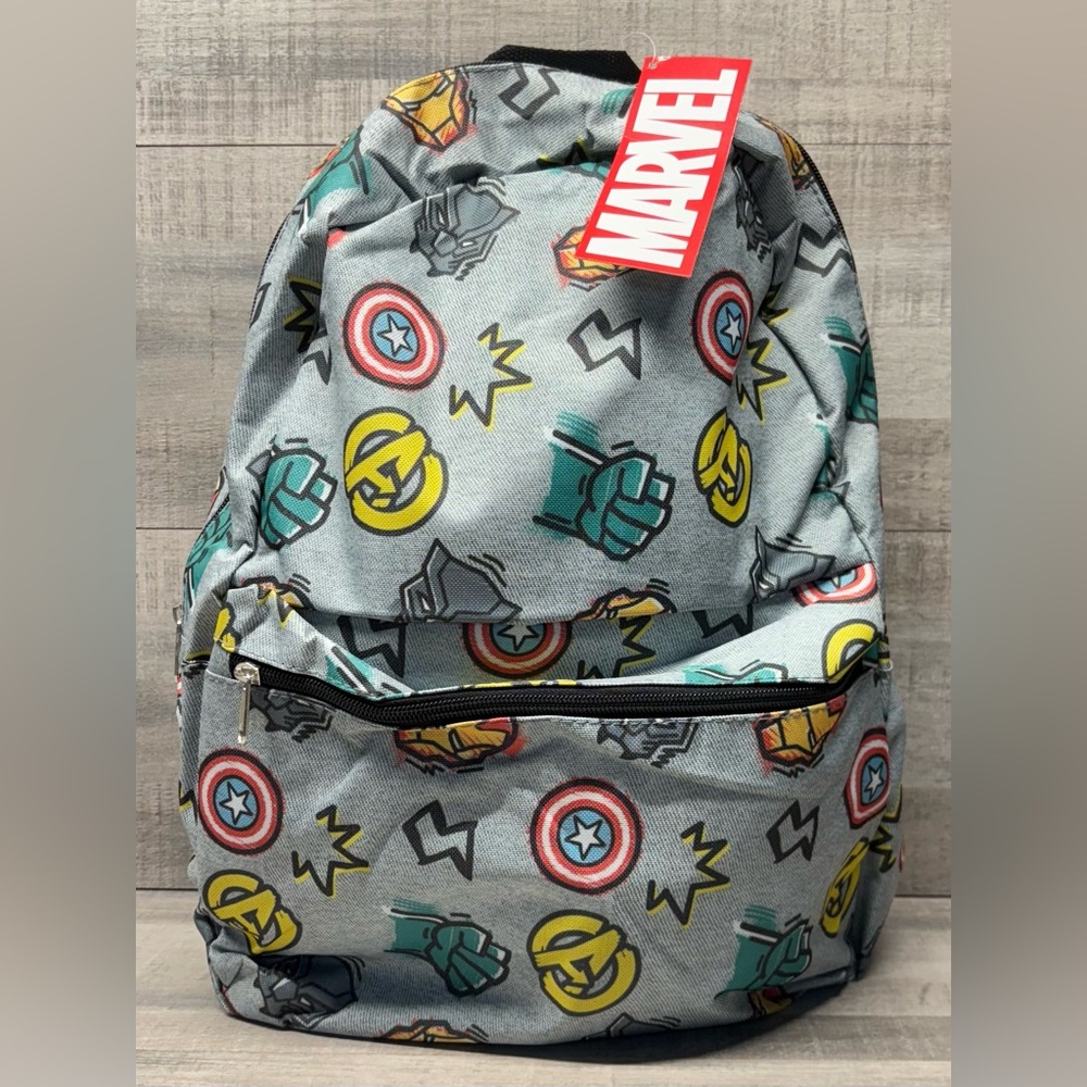 NWT Marvel Heros Backpack Book Bag